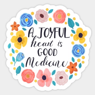 A Joyful Heart Sticker